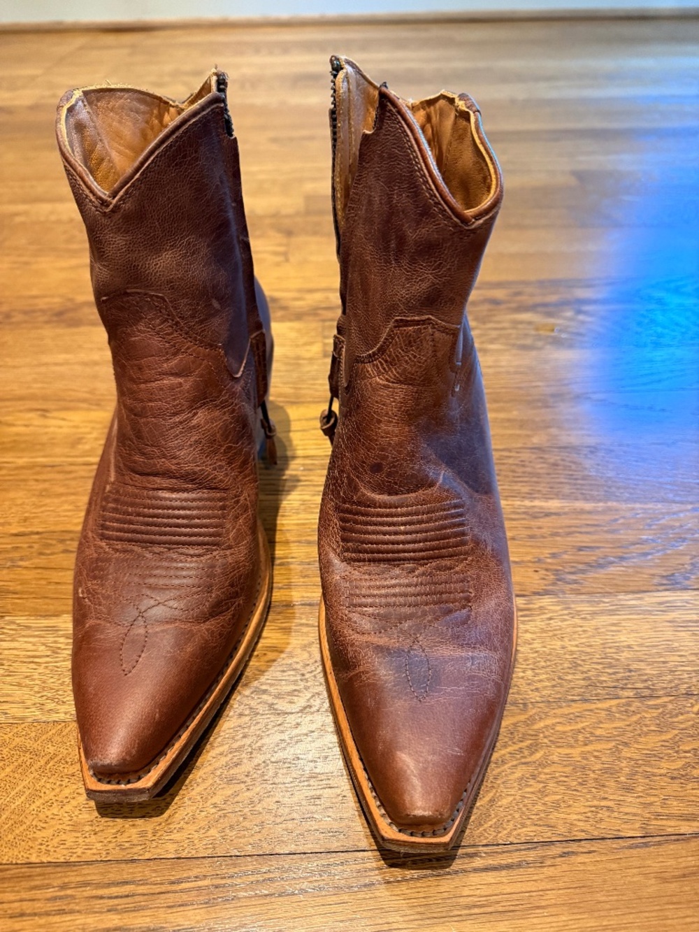 Tecovas Daisy Western Booties 8